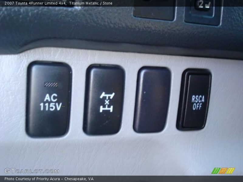 Titanium Metallic / Stone 2007 Toyota 4Runner Limited 4x4
