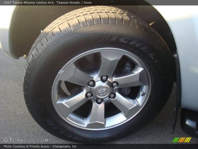 Titanium Metallic / Stone 2007 Toyota 4Runner Limited 4x4