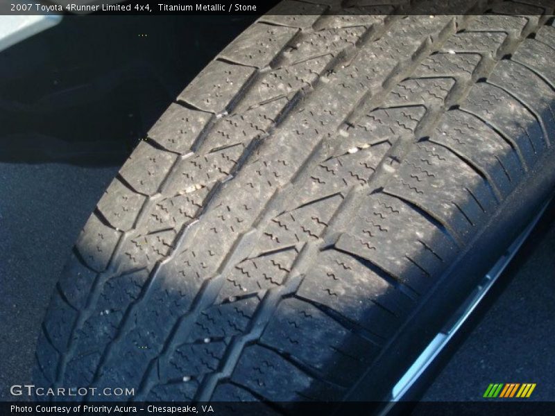 Titanium Metallic / Stone 2007 Toyota 4Runner Limited 4x4