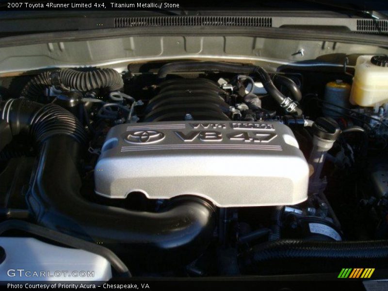 Titanium Metallic / Stone 2007 Toyota 4Runner Limited 4x4