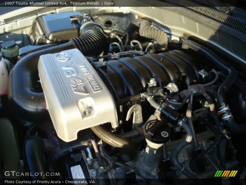 Titanium Metallic / Stone 2007 Toyota 4Runner Limited 4x4