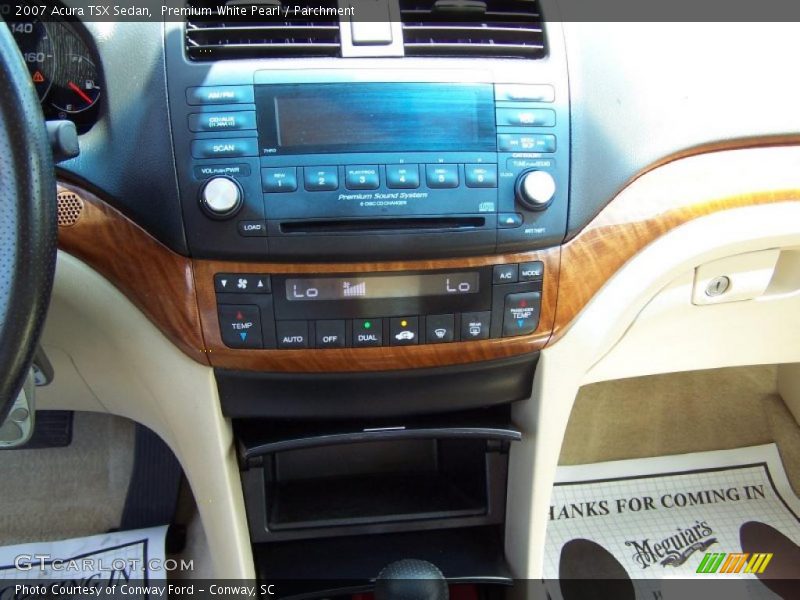Premium White Pearl / Parchment 2007 Acura TSX Sedan