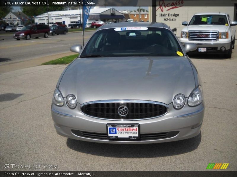 Platinum Metallic / Ebony 2007 Buick LaCrosse CXL