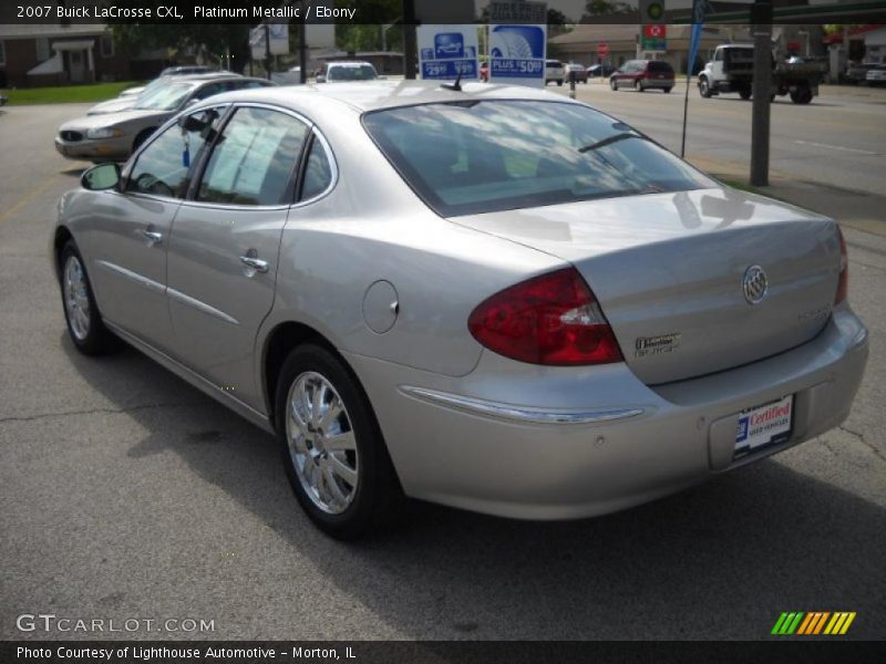 Platinum Metallic / Ebony 2007 Buick LaCrosse CXL