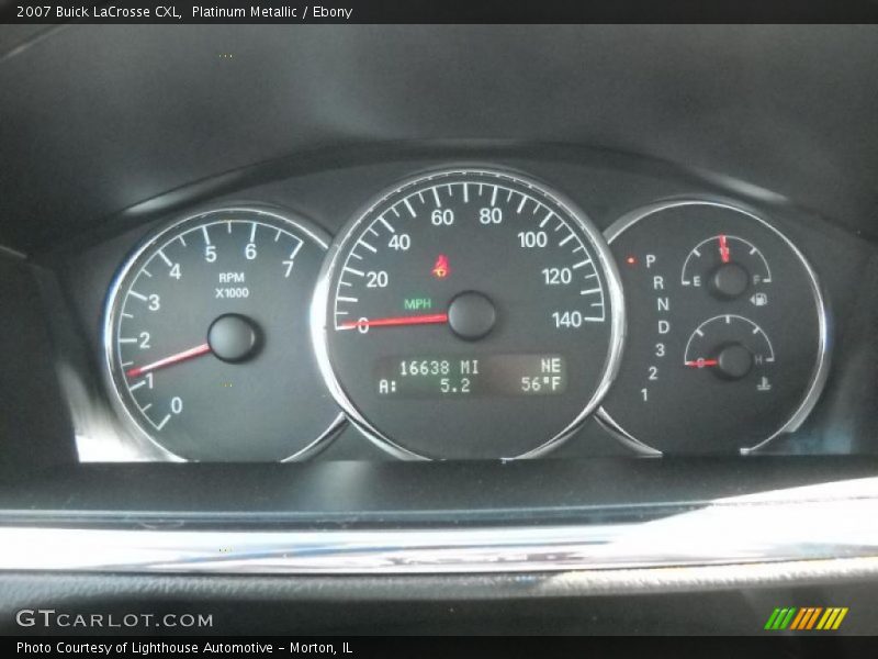 Platinum Metallic / Ebony 2007 Buick LaCrosse CXL
