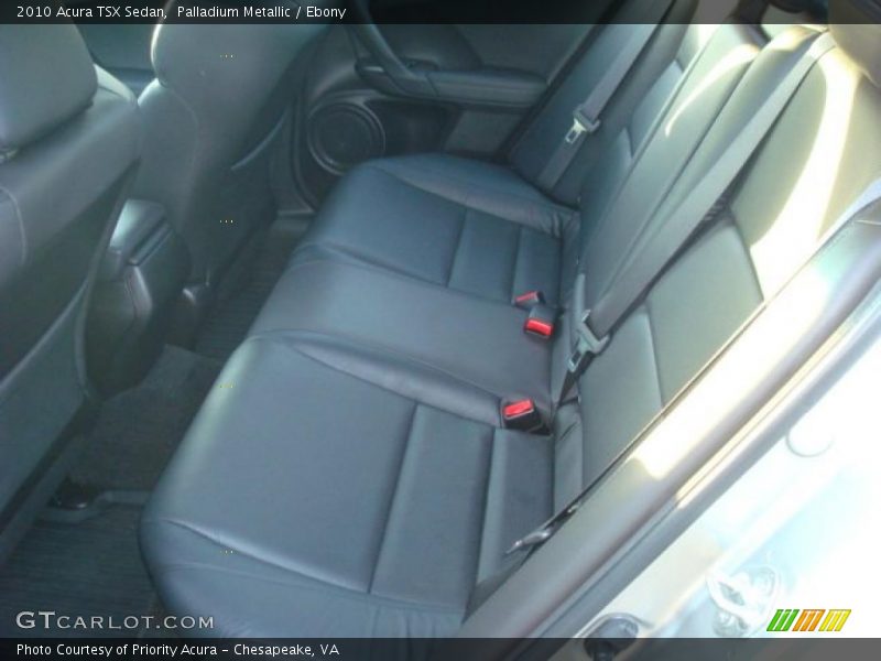 Palladium Metallic / Ebony 2010 Acura TSX Sedan