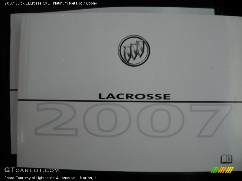 Platinum Metallic / Ebony 2007 Buick LaCrosse CXL