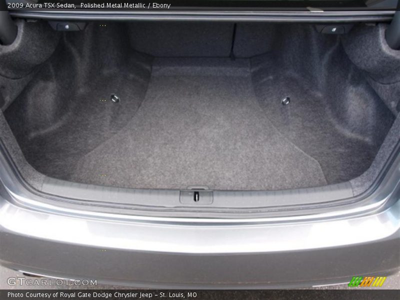 Polished Metal Metallic / Ebony 2009 Acura TSX Sedan