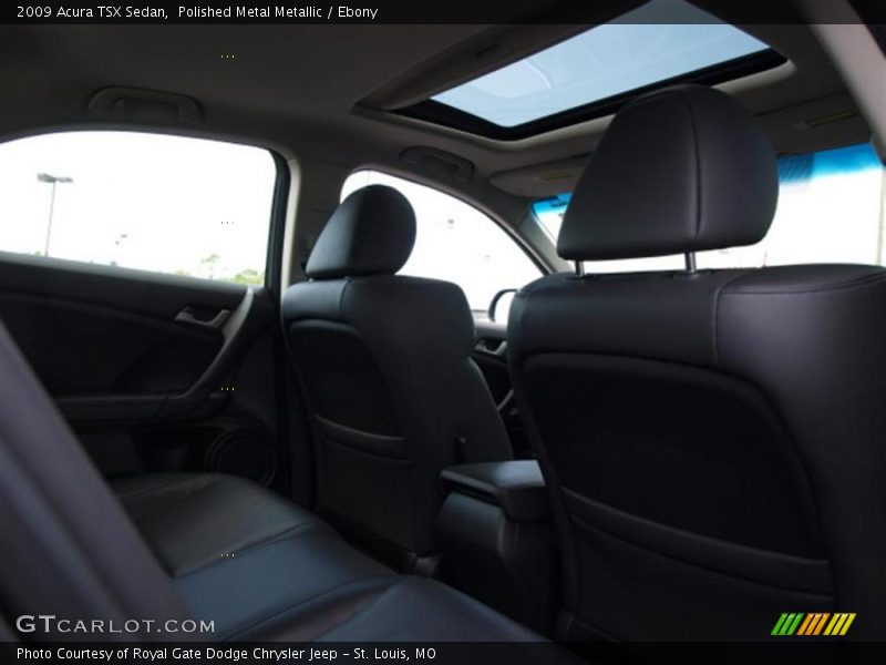Polished Metal Metallic / Ebony 2009 Acura TSX Sedan
