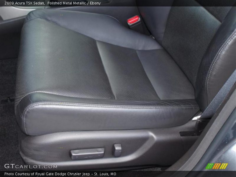 Polished Metal Metallic / Ebony 2009 Acura TSX Sedan