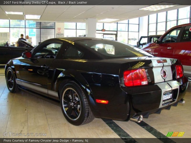 Black / Black Leather 2007 Ford Mustang Shelby GT Coupe