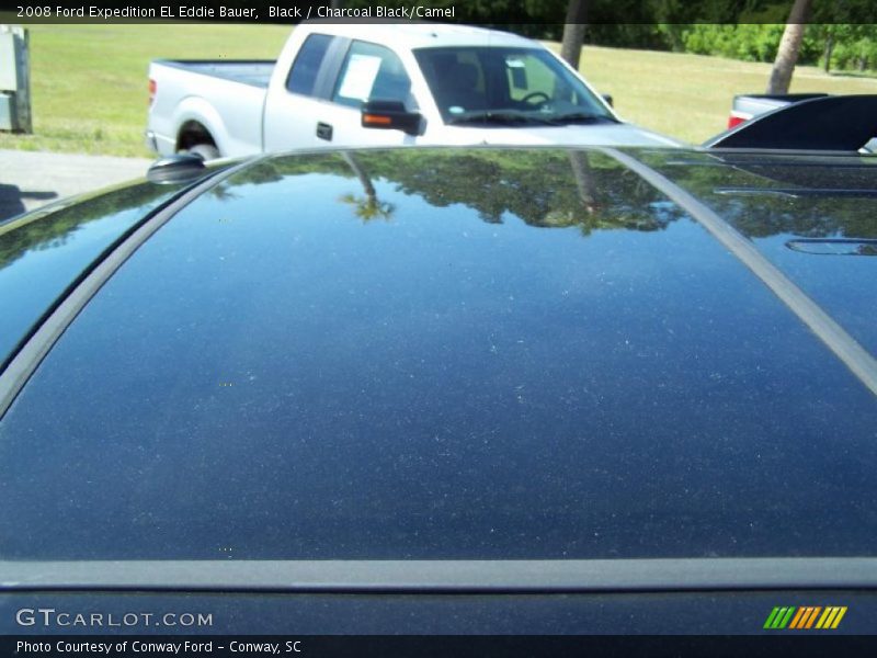 Black / Charcoal Black/Camel 2008 Ford Expedition EL Eddie Bauer