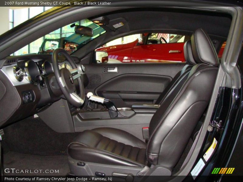 Black / Black Leather 2007 Ford Mustang Shelby GT Coupe