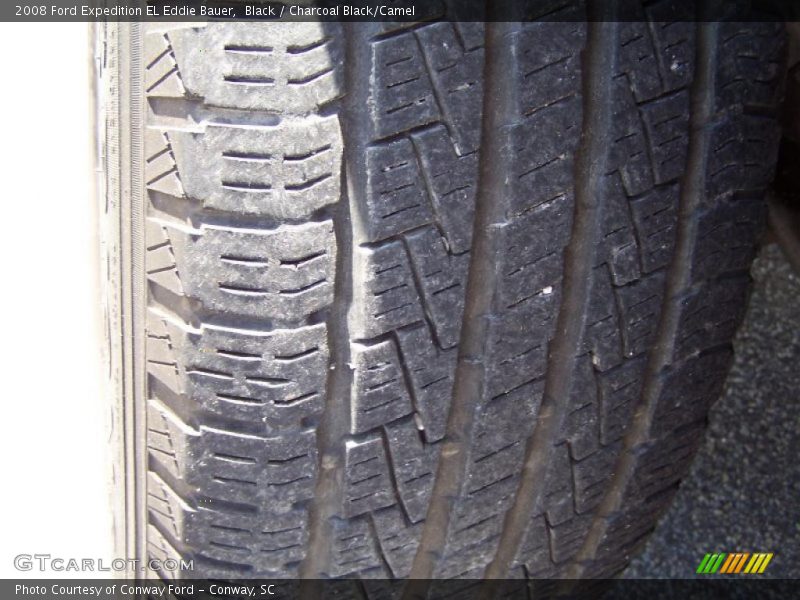 Black / Charcoal Black/Camel 2008 Ford Expedition EL Eddie Bauer