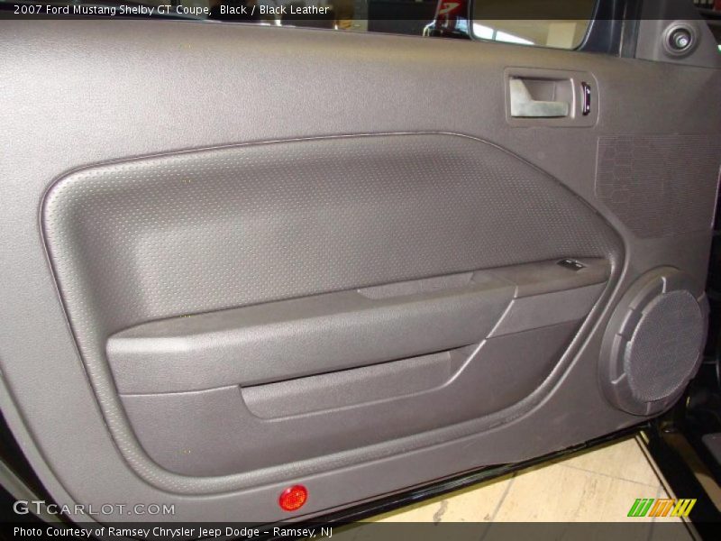 Black / Black Leather 2007 Ford Mustang Shelby GT Coupe