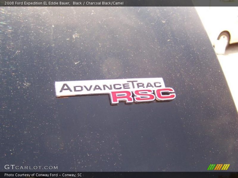 Black / Charcoal Black/Camel 2008 Ford Expedition EL Eddie Bauer