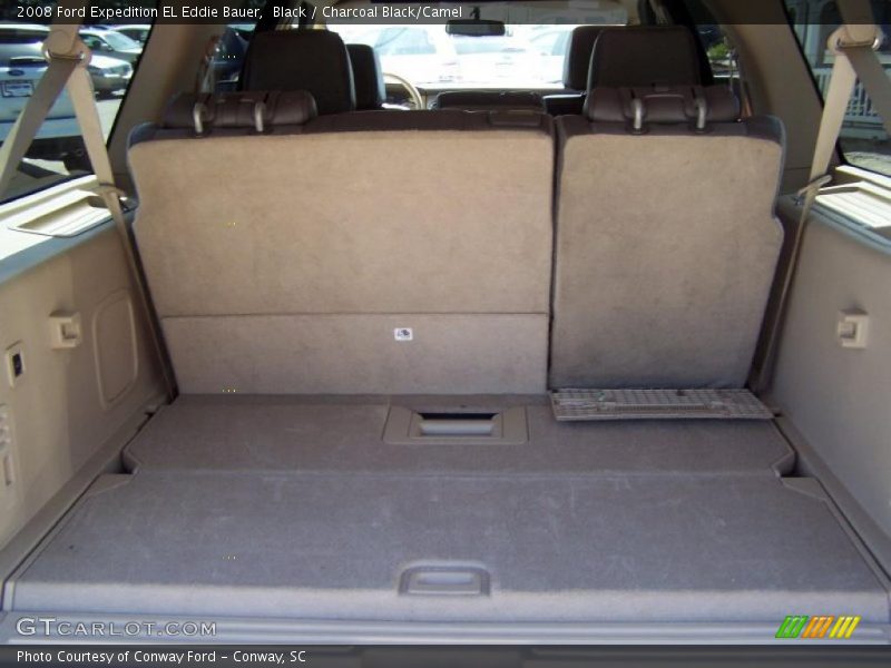 Black / Charcoal Black/Camel 2008 Ford Expedition EL Eddie Bauer