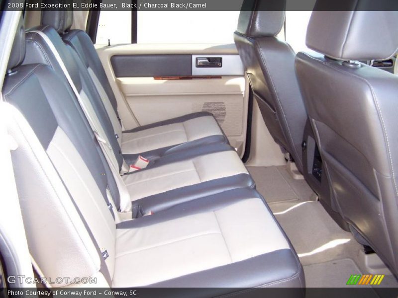 Black / Charcoal Black/Camel 2008 Ford Expedition EL Eddie Bauer