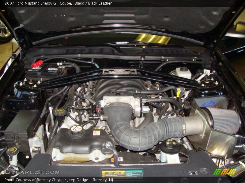 Black / Black Leather 2007 Ford Mustang Shelby GT Coupe