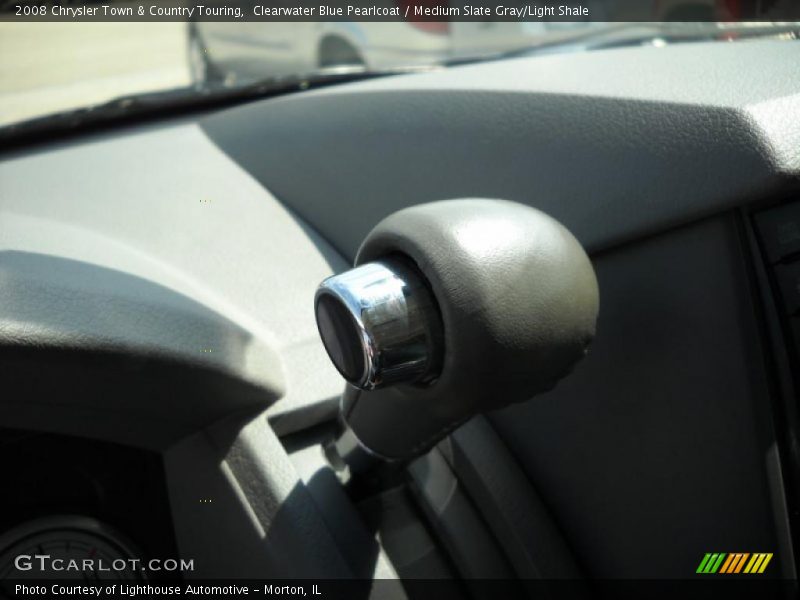Clearwater Blue Pearlcoat / Medium Slate Gray/Light Shale 2008 Chrysler Town & Country Touring