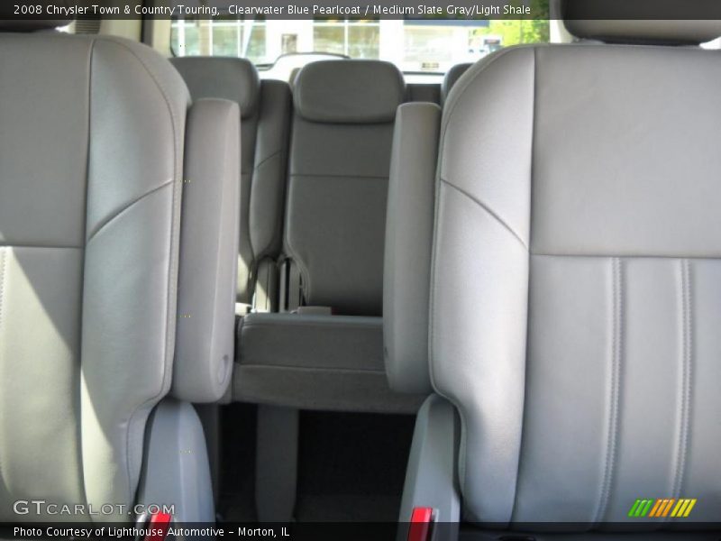 Clearwater Blue Pearlcoat / Medium Slate Gray/Light Shale 2008 Chrysler Town & Country Touring