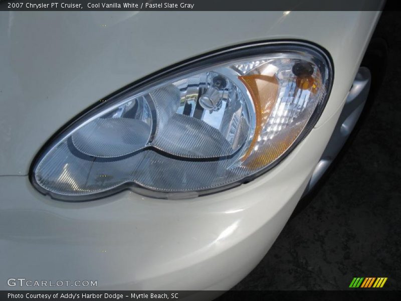 Cool Vanilla White / Pastel Slate Gray 2007 Chrysler PT Cruiser
