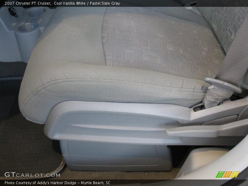 Cool Vanilla White / Pastel Slate Gray 2007 Chrysler PT Cruiser