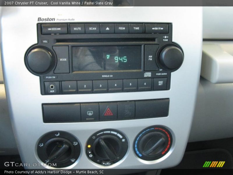 Cool Vanilla White / Pastel Slate Gray 2007 Chrysler PT Cruiser