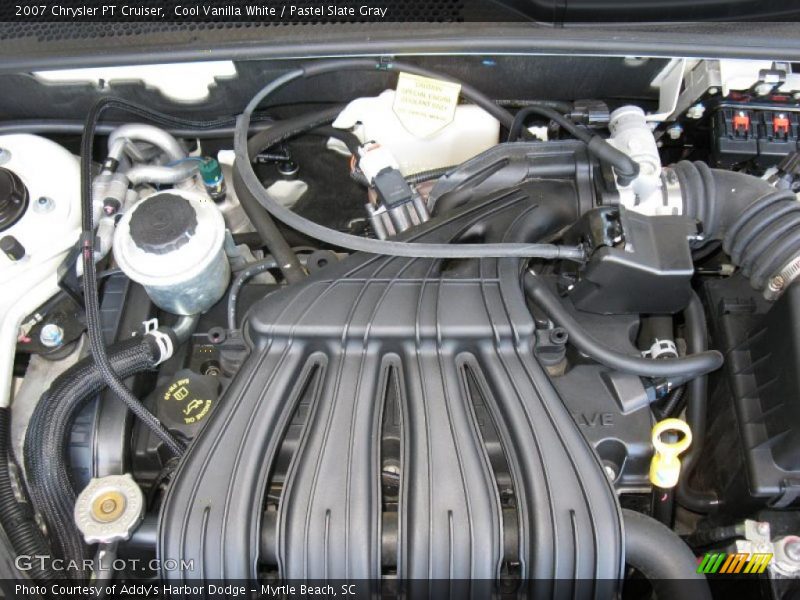Cool Vanilla White / Pastel Slate Gray 2007 Chrysler PT Cruiser