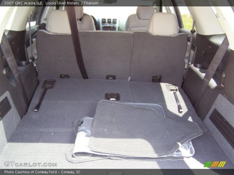 Liquid Silver Metallic / Titanium 2007 GMC Acadia SLE