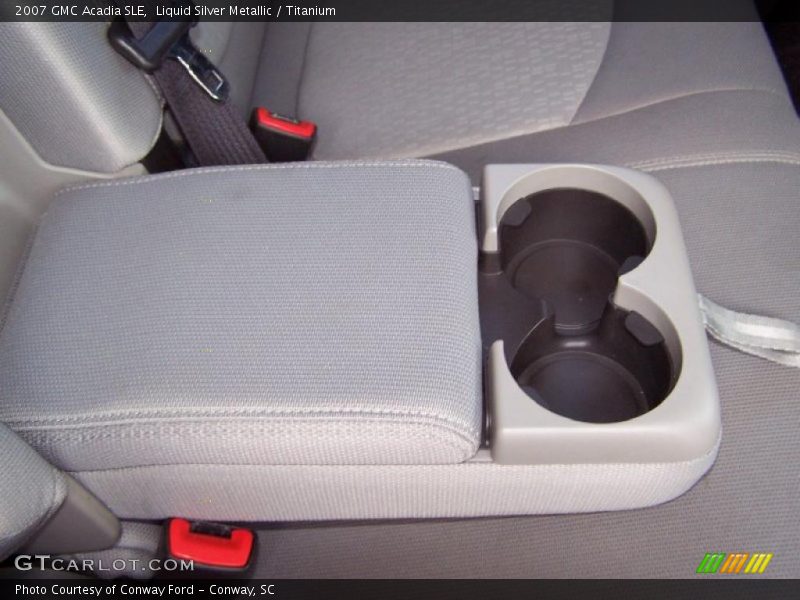 Liquid Silver Metallic / Titanium 2007 GMC Acadia SLE