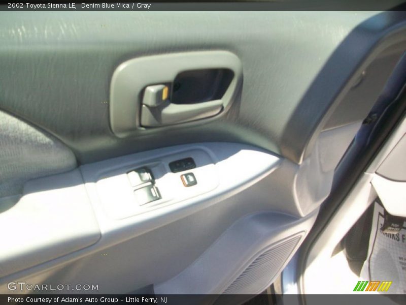 Denim Blue Mica / Gray 2002 Toyota Sienna LE