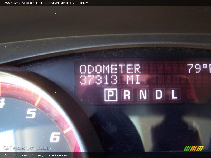 Liquid Silver Metallic / Titanium 2007 GMC Acadia SLE