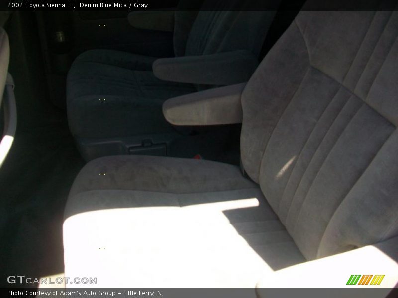 Denim Blue Mica / Gray 2002 Toyota Sienna LE