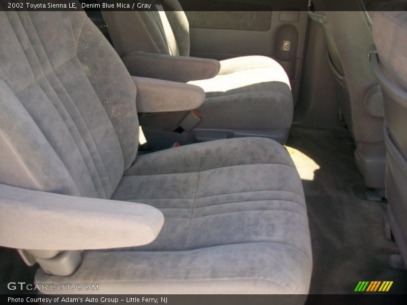 Denim Blue Mica / Gray 2002 Toyota Sienna LE