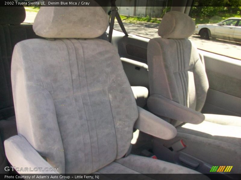 Denim Blue Mica / Gray 2002 Toyota Sienna LE