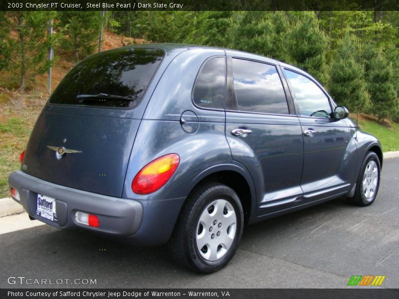 Steel Blue Pearl / Dark Slate Gray 2003 Chrysler PT Cruiser