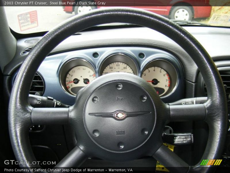 Steel Blue Pearl / Dark Slate Gray 2003 Chrysler PT Cruiser