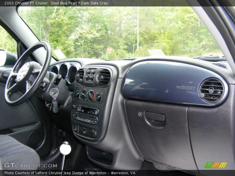 Steel Blue Pearl / Dark Slate Gray 2003 Chrysler PT Cruiser