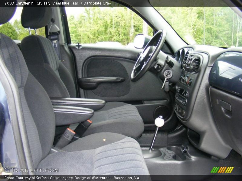 Steel Blue Pearl / Dark Slate Gray 2003 Chrysler PT Cruiser