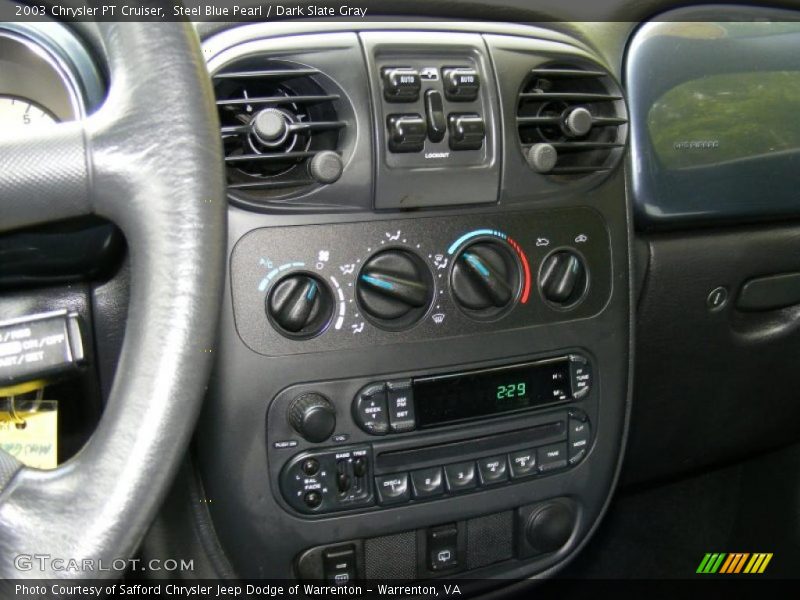 Steel Blue Pearl / Dark Slate Gray 2003 Chrysler PT Cruiser