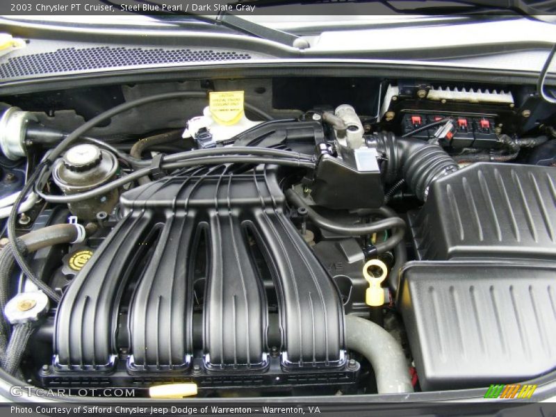 Steel Blue Pearl / Dark Slate Gray 2003 Chrysler PT Cruiser