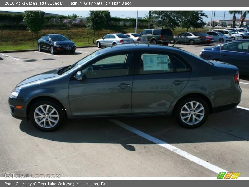 Platinum Grey Metallic / Titan Black 2010 Volkswagen Jetta SE Sedan