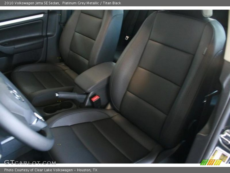 Platinum Grey Metallic / Titan Black 2010 Volkswagen Jetta SE Sedan