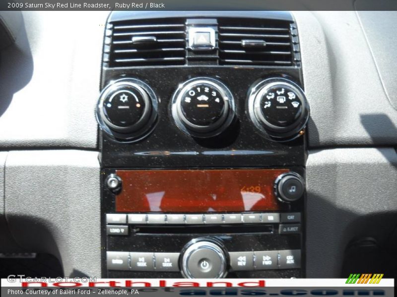 Ruby Red / Black 2009 Saturn Sky Red Line Roadster