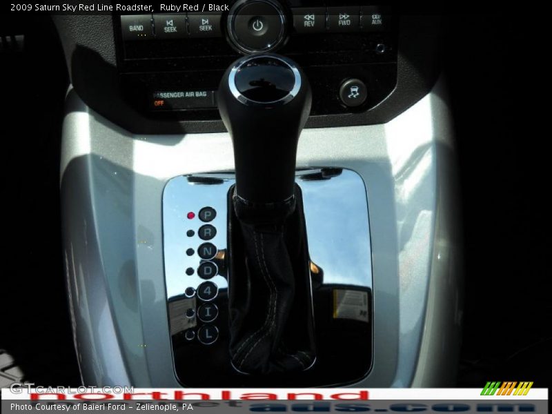 Ruby Red / Black 2009 Saturn Sky Red Line Roadster