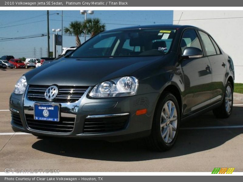 Platinum Grey Metallic / Titan Black 2010 Volkswagen Jetta SE Sedan