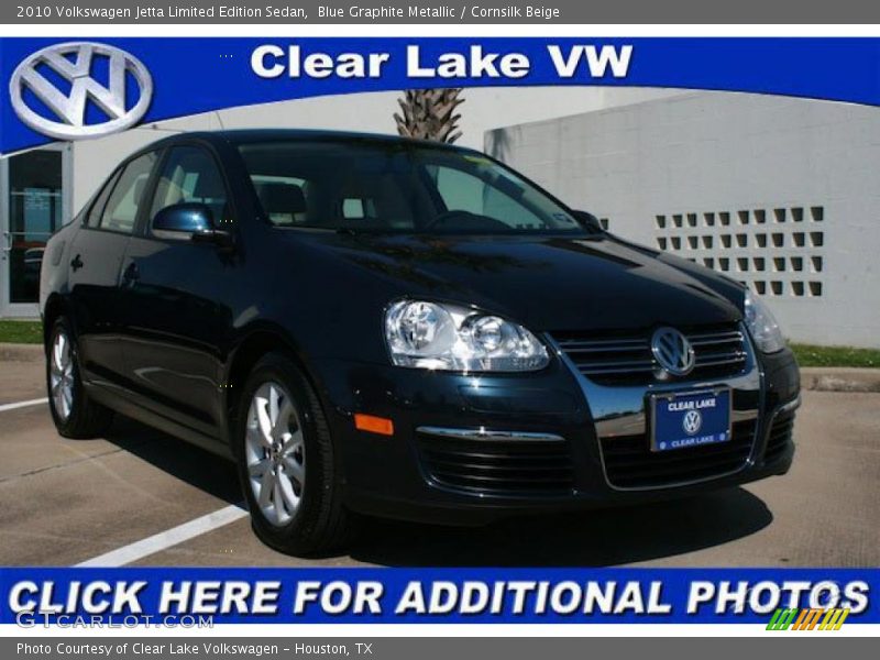 Blue Graphite Metallic / Cornsilk Beige 2010 Volkswagen Jetta Limited Edition Sedan