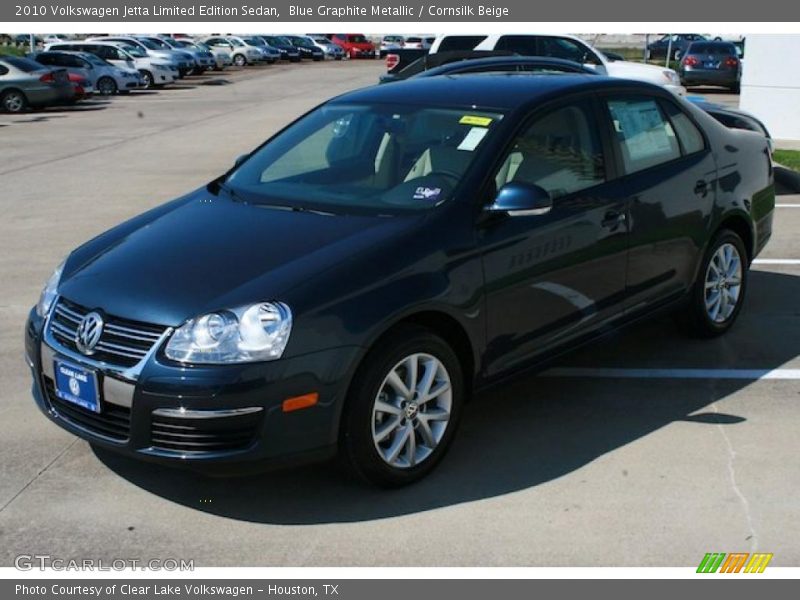 Blue Graphite Metallic / Cornsilk Beige 2010 Volkswagen Jetta Limited Edition Sedan
