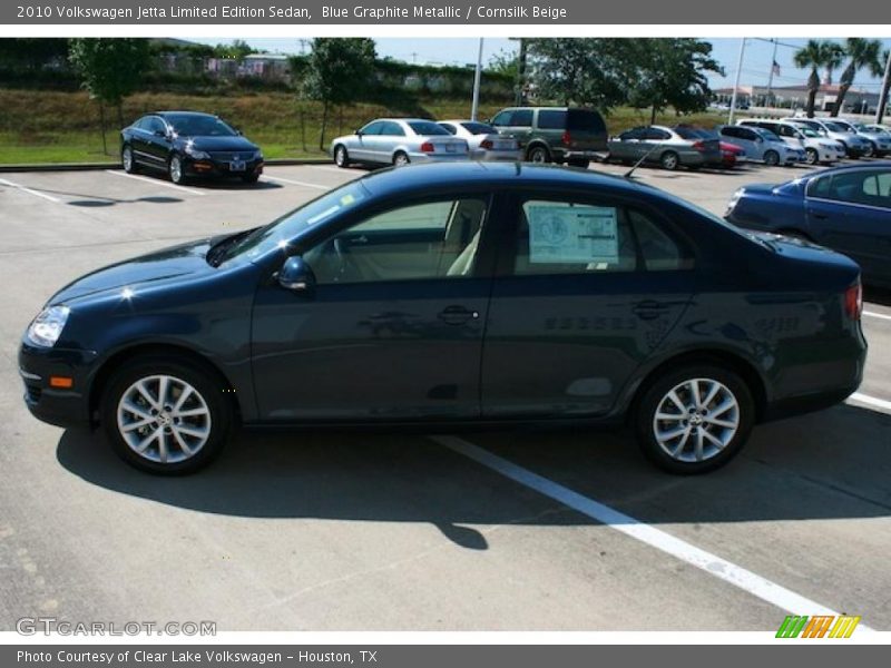 Blue Graphite Metallic / Cornsilk Beige 2010 Volkswagen Jetta Limited Edition Sedan
